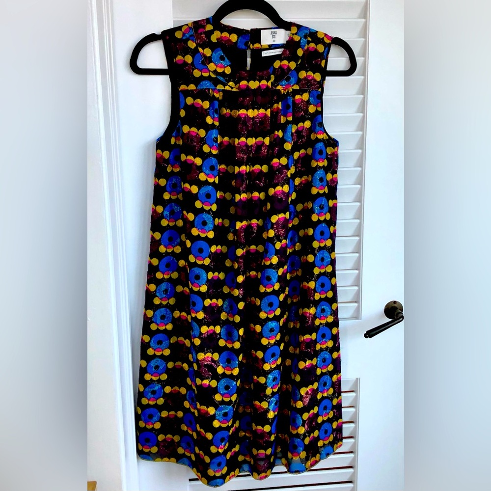 Ana Sui anniversary collection sleeveless tunic dress, xs